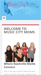 Mobile Screenshot of musiccitymoms.net